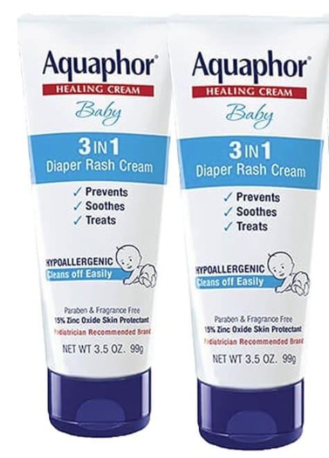 aquaphor baby 3 in 1 diaper rash cream